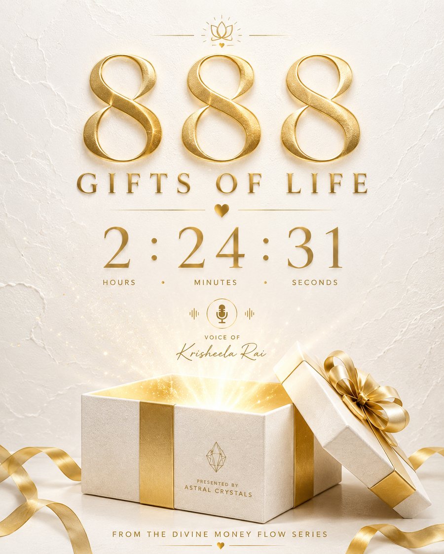 888 Gifts of Life — guided audio by Krisheela Rai