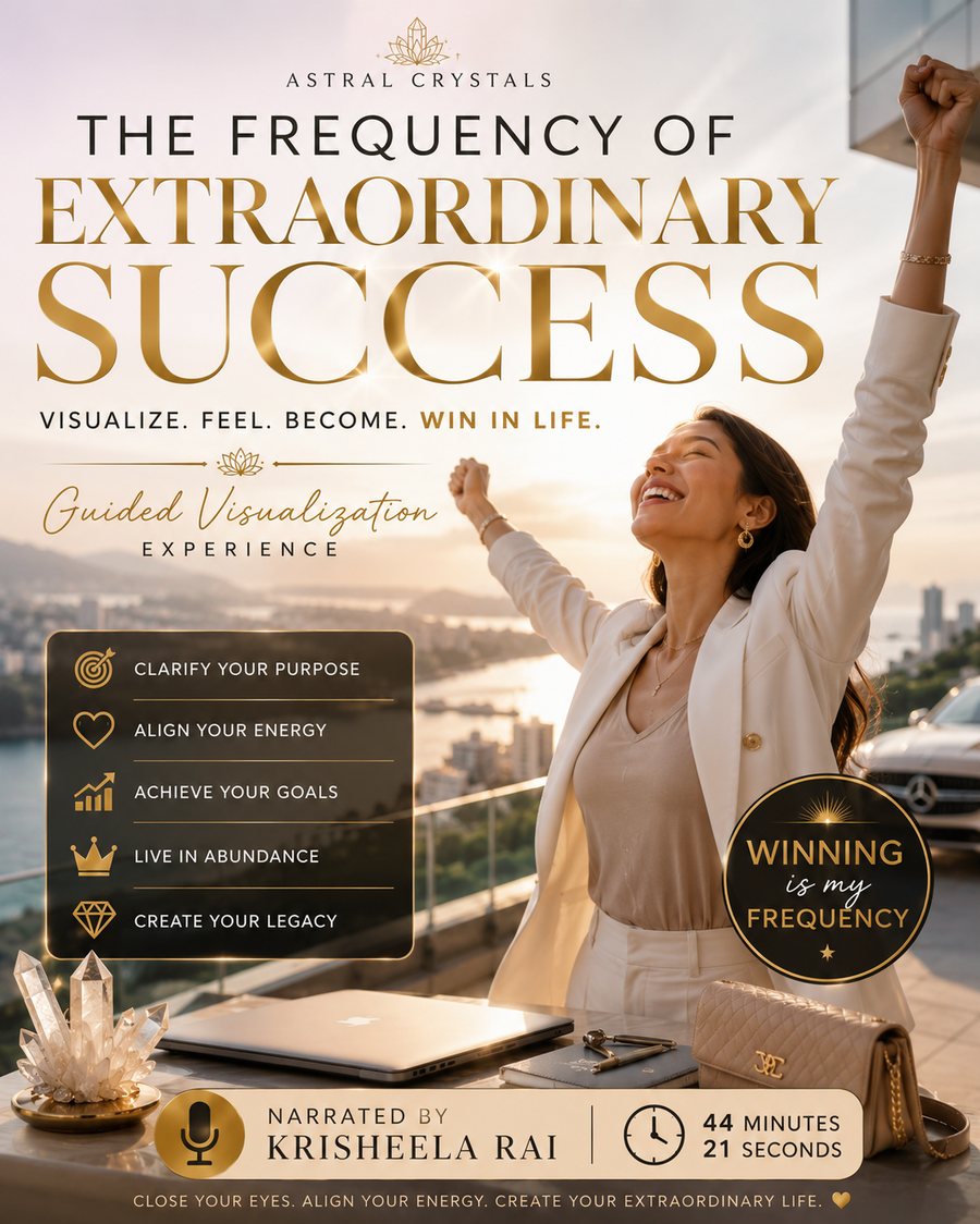 The Frequency of Extraordinary Success — guided audio by Krisheela Rai