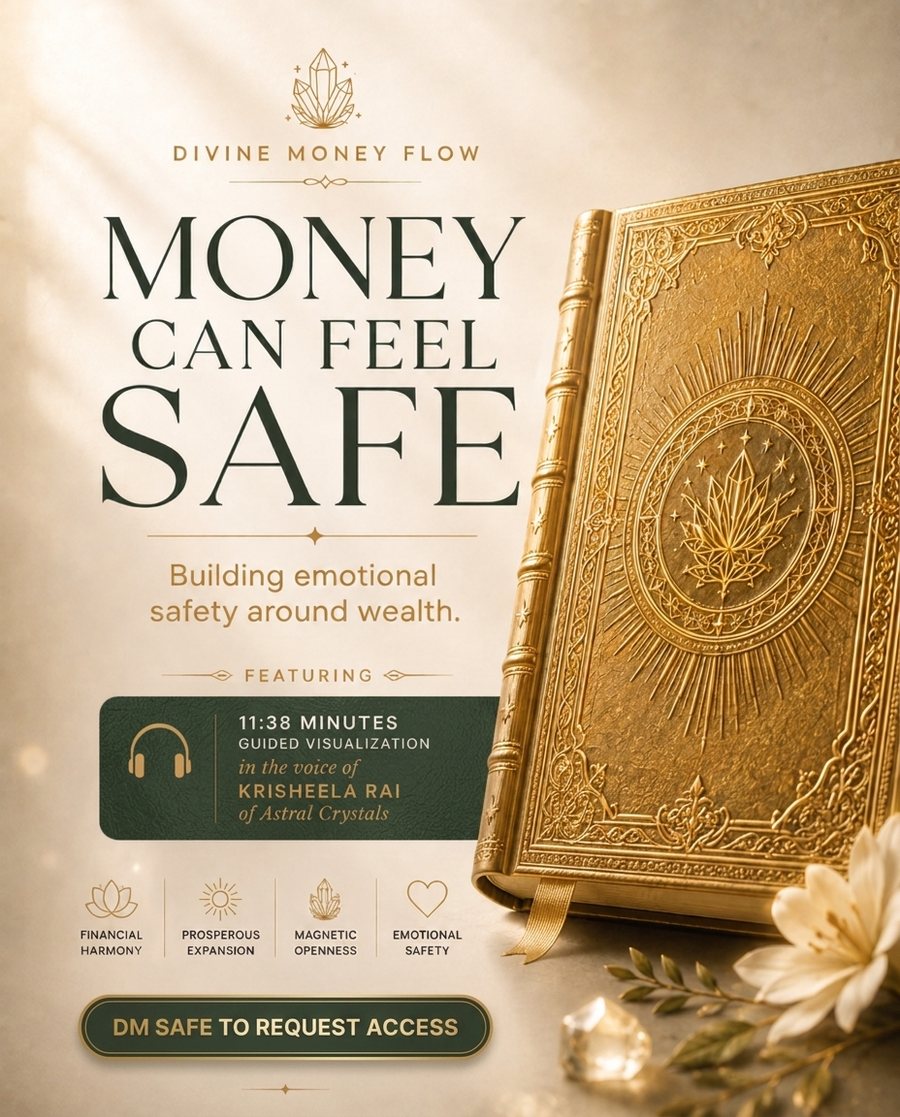 Money Can Feel Safe — guided visualization by Krisheela Rai