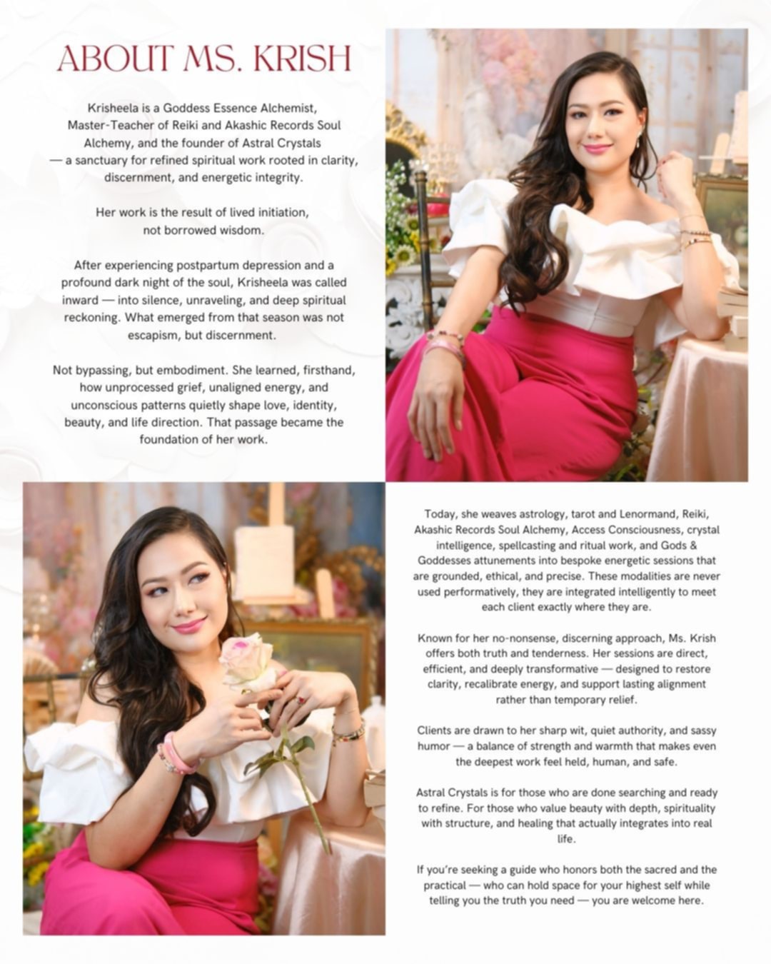 Krisheela Rai — Goddess Essence Alchemist