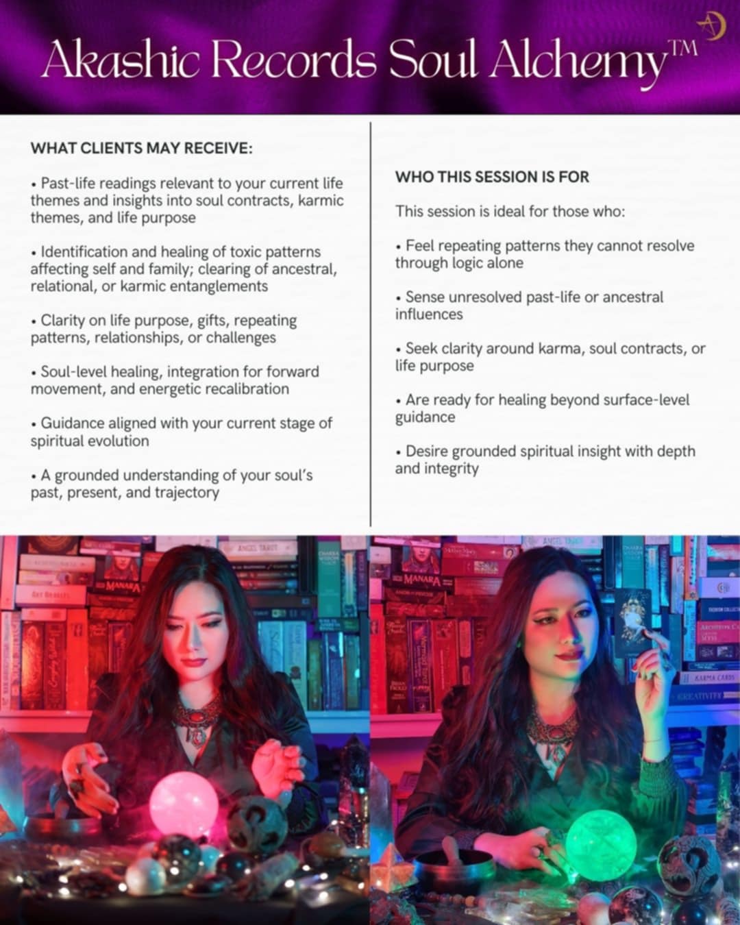 Akashic Records Soul Alchemy - What Clients Receive