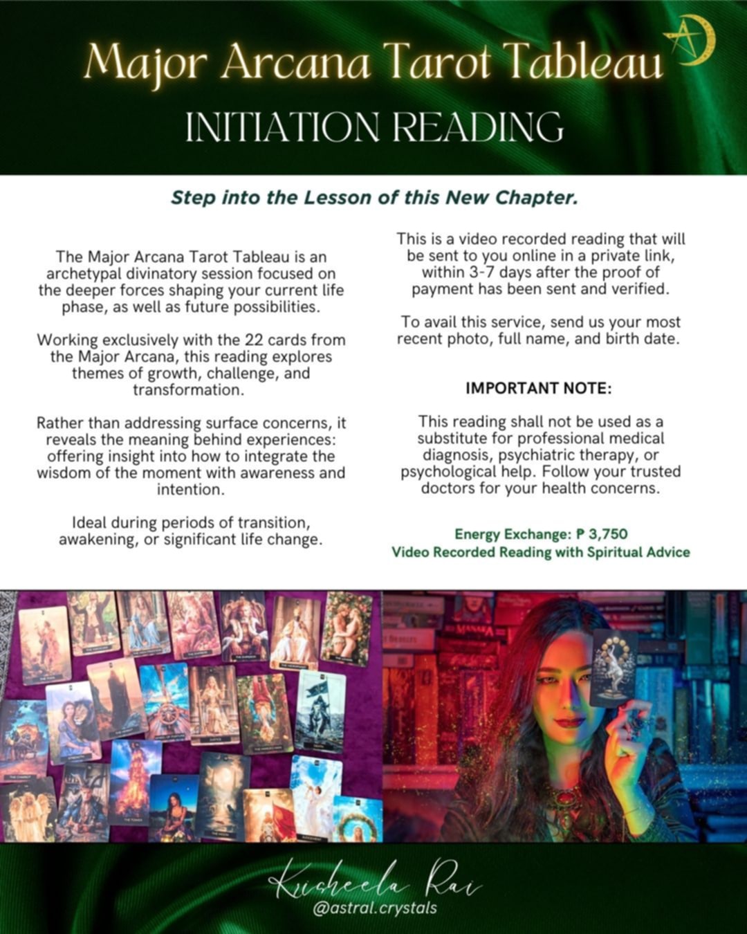 Major Arcana Tarot Tableau