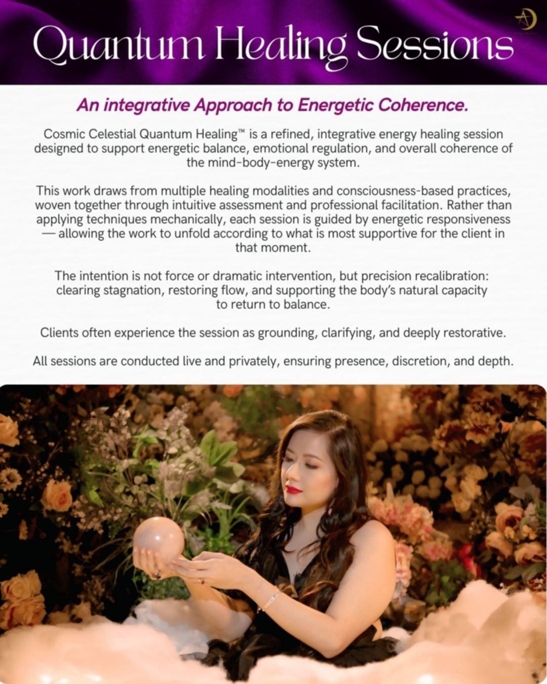 About Quantum Healing Sessions